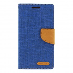 Púzdro na Samsung Galaxy J100 Mercury Canvas modré