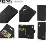 Pouzdro na Samsung Galaxy J500 Mercury Fancy černé