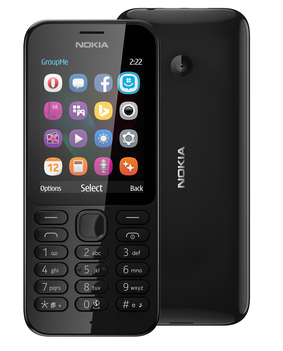 Nokia 222 Dual SIM Black
