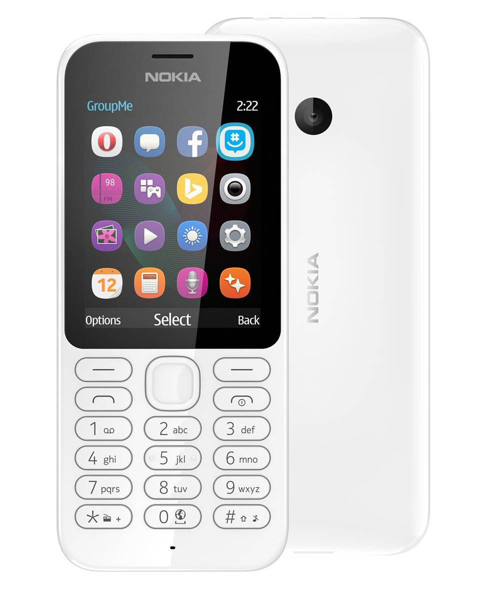 Nokia 222 Dual SIM White