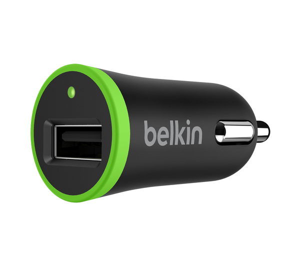 BELKIN Micro USB autonabíječka, 5V, 2.4A,černá