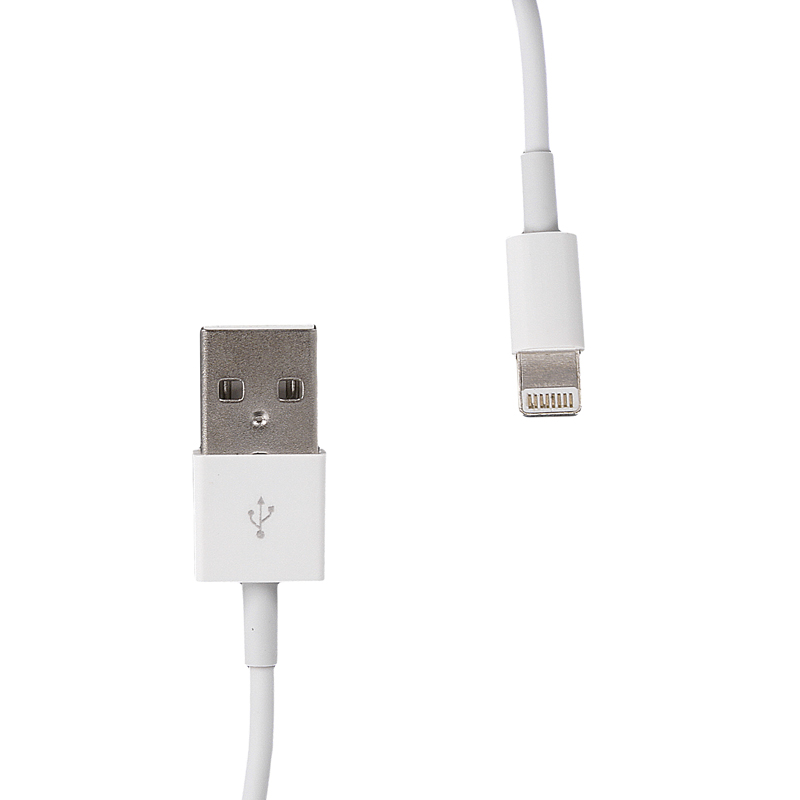 Datový kabel WHITENERGY pro Apple iPhone 5 2m bílý
