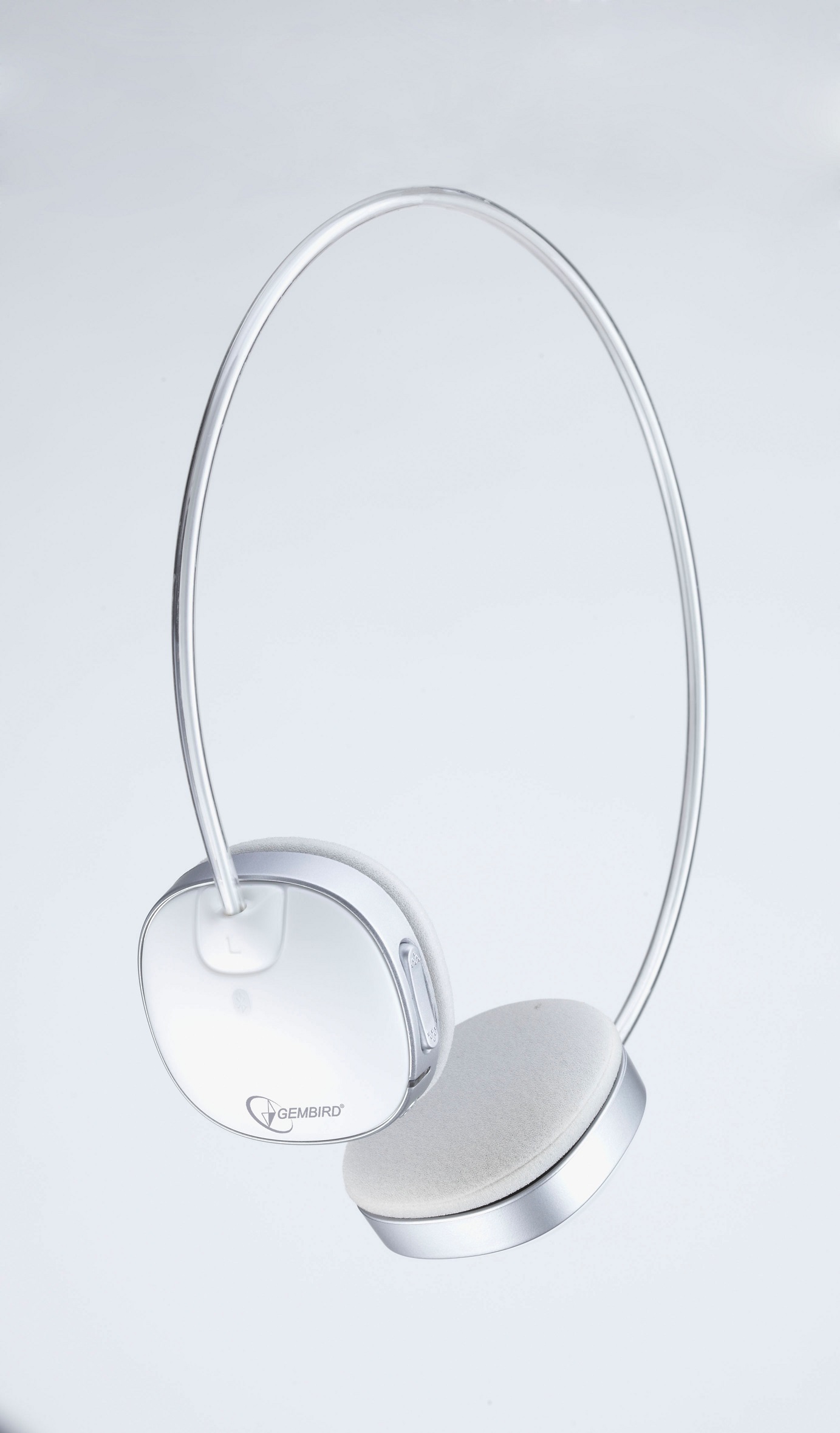 Sluchátka Gembird BHP-003 Bluetooth stříbrné