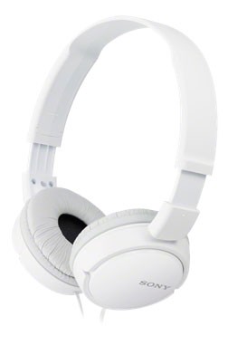 Slúchadlá SONY MDR-ZX110W biele