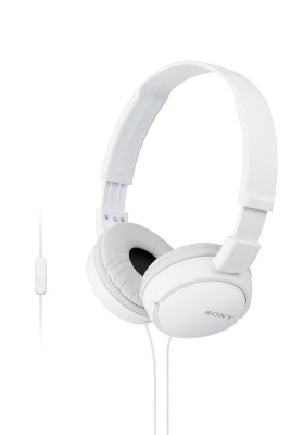 Slúchadlá SONY MDR-ZX110AP handsfree biele
