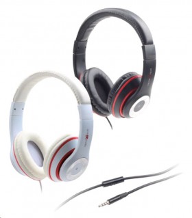 Slúchadlá s mikrofónom Gembird Los Angeles čierne