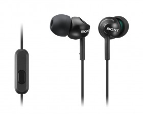 Slúchadlá SONY MDR-EX110AP handsfree čierne