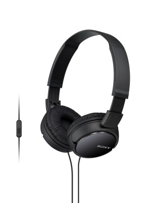 SONY sluchátka MDR-ZX110AP handsfree, čierne
