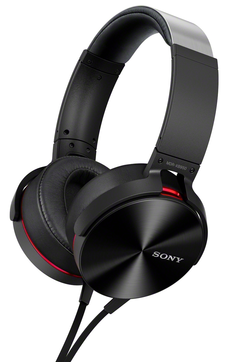 SONY XB slúchadlá MDR-XB950AP handsfree, čierne