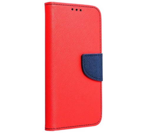 Flipové pouzdro Fancy Diary pro Samsung Galaxy J100, červená/modrá
