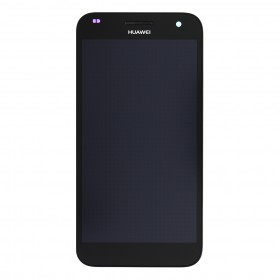 LCD Display + dotyková deska + predný kryt pre Huawei Ascend G7, čierny