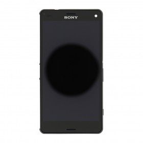 LCD + dotyk + predný kryt pre Sony Xperia Z3 compact black