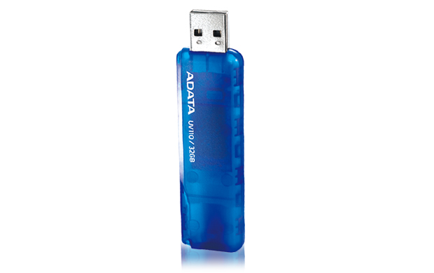Flash disk ADATA UV110 32GB, USB 2.0, modrý