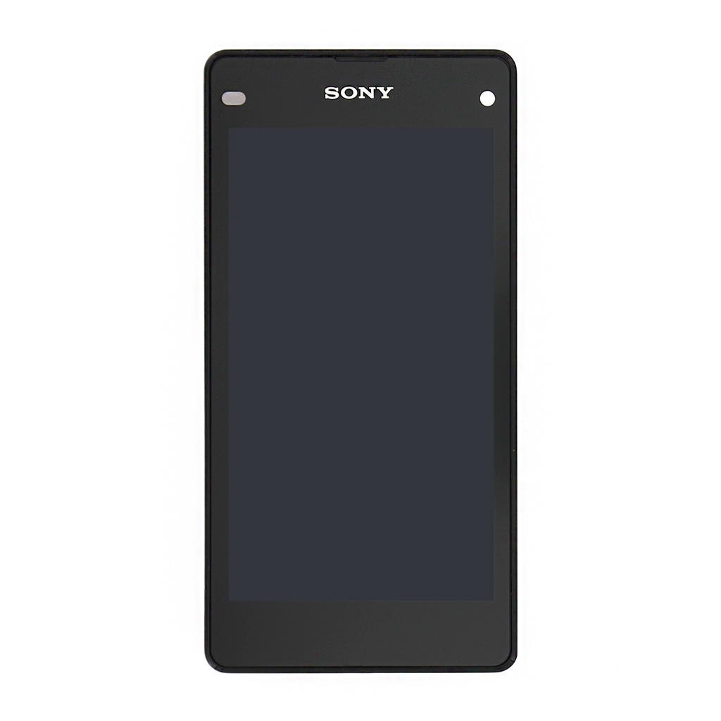  LCD Display + dotyk. deska + př. kryt pro Sony Xperia Z1 Compact  D5503, černá