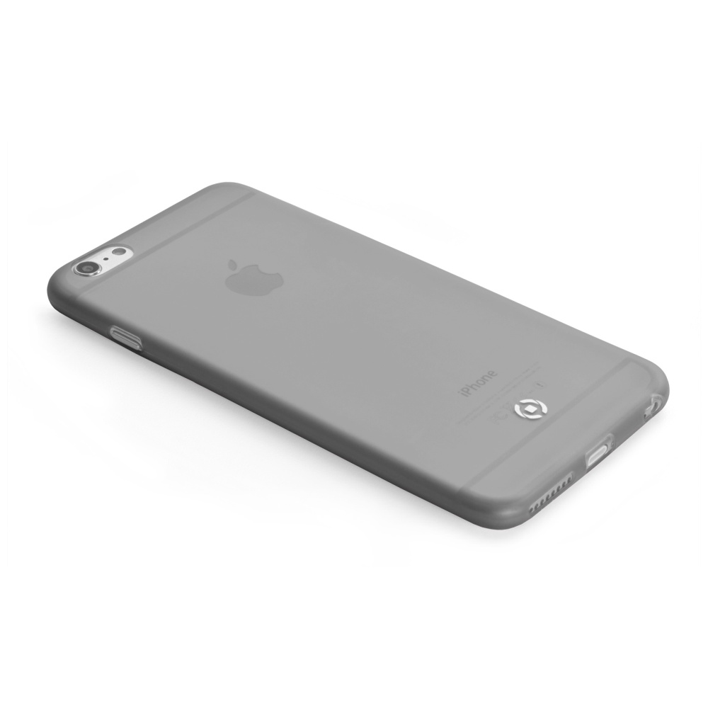  Ultra tenké silikonové pouzdro (obal, kryt) CELLY Frost na Apple iPhone 6 Plus/6S Plus 0,29 mm černé