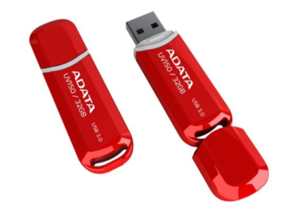 Flash disk ADATA USB UV150 32GB červený