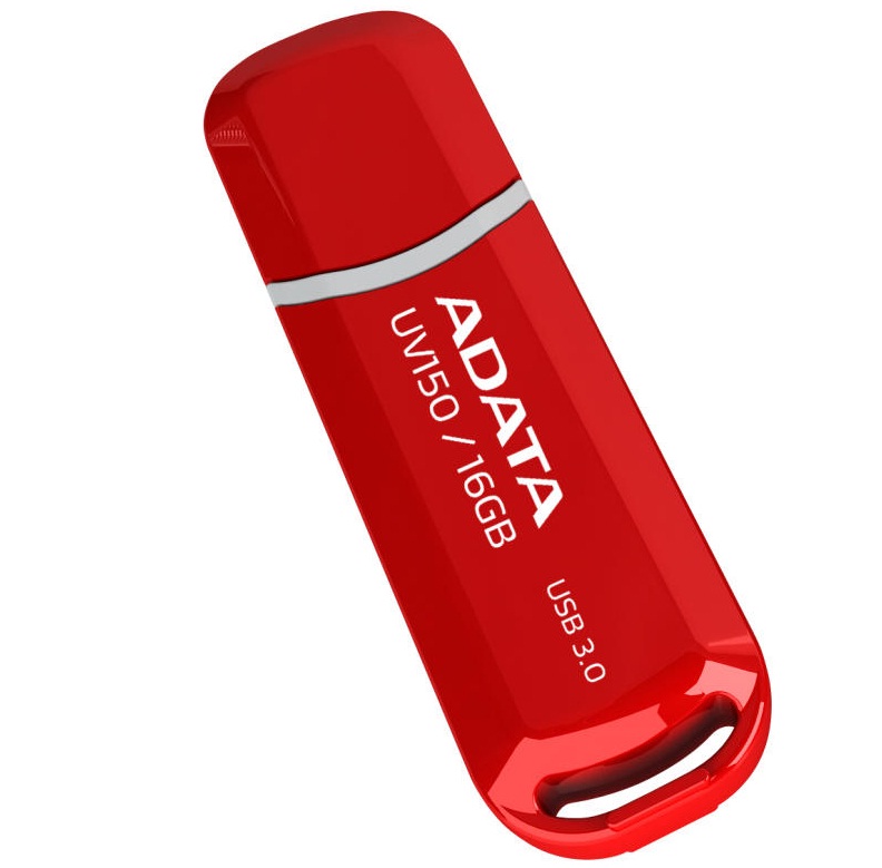 Flash disk ADATA USB UV150 16GB červený