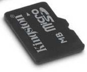 Paměťová karta KINGSTON 8GB Micro SDHC, class 4 bez adaptéru