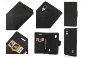 Puzdro na mobil Mercury Fancy pre Microsoft Lumia 640 čierne