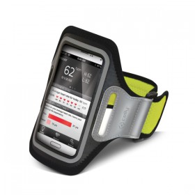 Športové púzdro CELLY, veľkosť XXL pre Samsung Galaxy S4 a telefóny podobných rozmerov, žlté