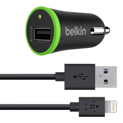 BELKIN USB nabíječka do auta 2,4A + lighting kabel