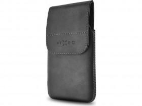 Kožené puzdro s klipom Redpoint Posh Pocket vel. XXL čierne