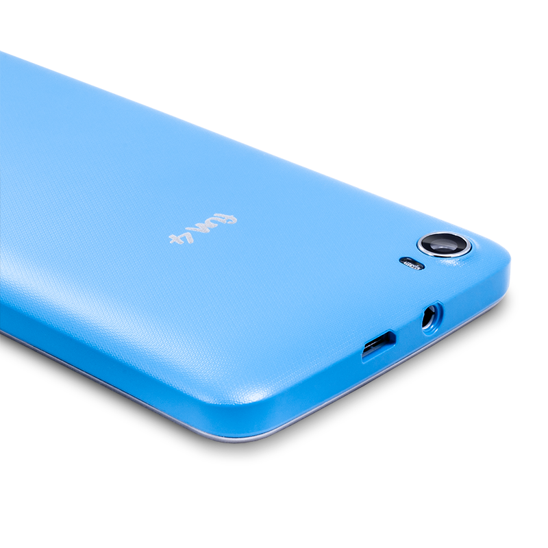 CPA myPhone FUN 4 Dual SIM Blue zadní strana