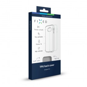 FIXED Silikónové puzdro na Huawei Ascend P7 bielej