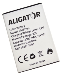 Baterie Aligator pro Aligator S515 Duo Li-Ion 2000 mAh (Bulk)