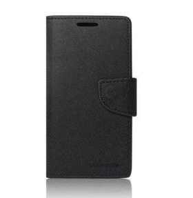 Flipové puzdro pre Samsung Galaxy S7 Mercury Fancy Diary čierne