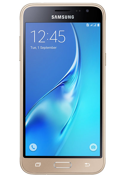 Samsung Galaxy J3 (2016) Duos J320 Gold přední strana