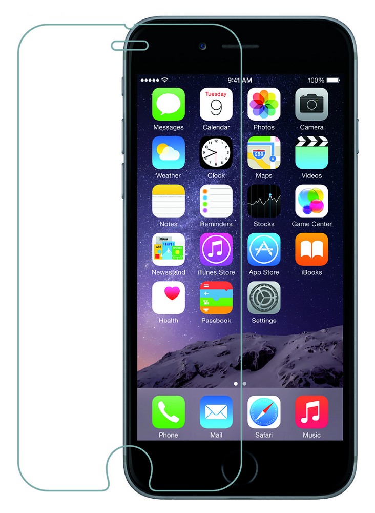 Tvrdené sklo Puro Tempered Glass pre Apple iPhone 6 plus
