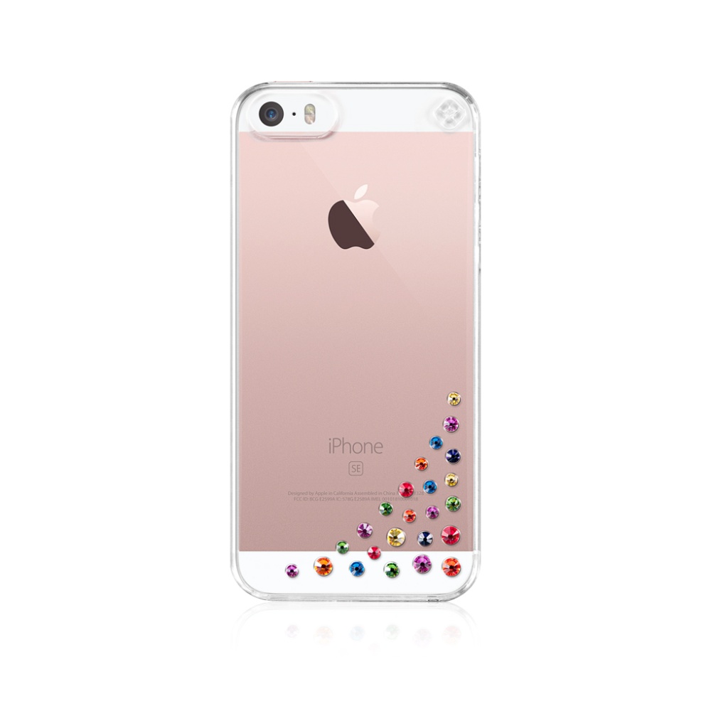 Pouzdro Bling My Thing Diffusion Rainbow Mix Apple iPhone 5/5s/SE, SWAROVSKI® 