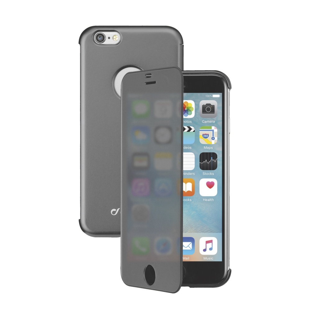Cellularline TOUCH Pouzdro flip dotykové Apple iPhone 6/6s černé