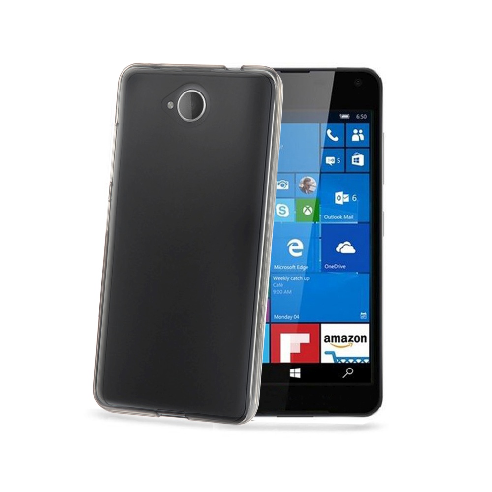 Silikonové pouzdro CELLY Gelskin na Microsoft Lumia 650 čiré