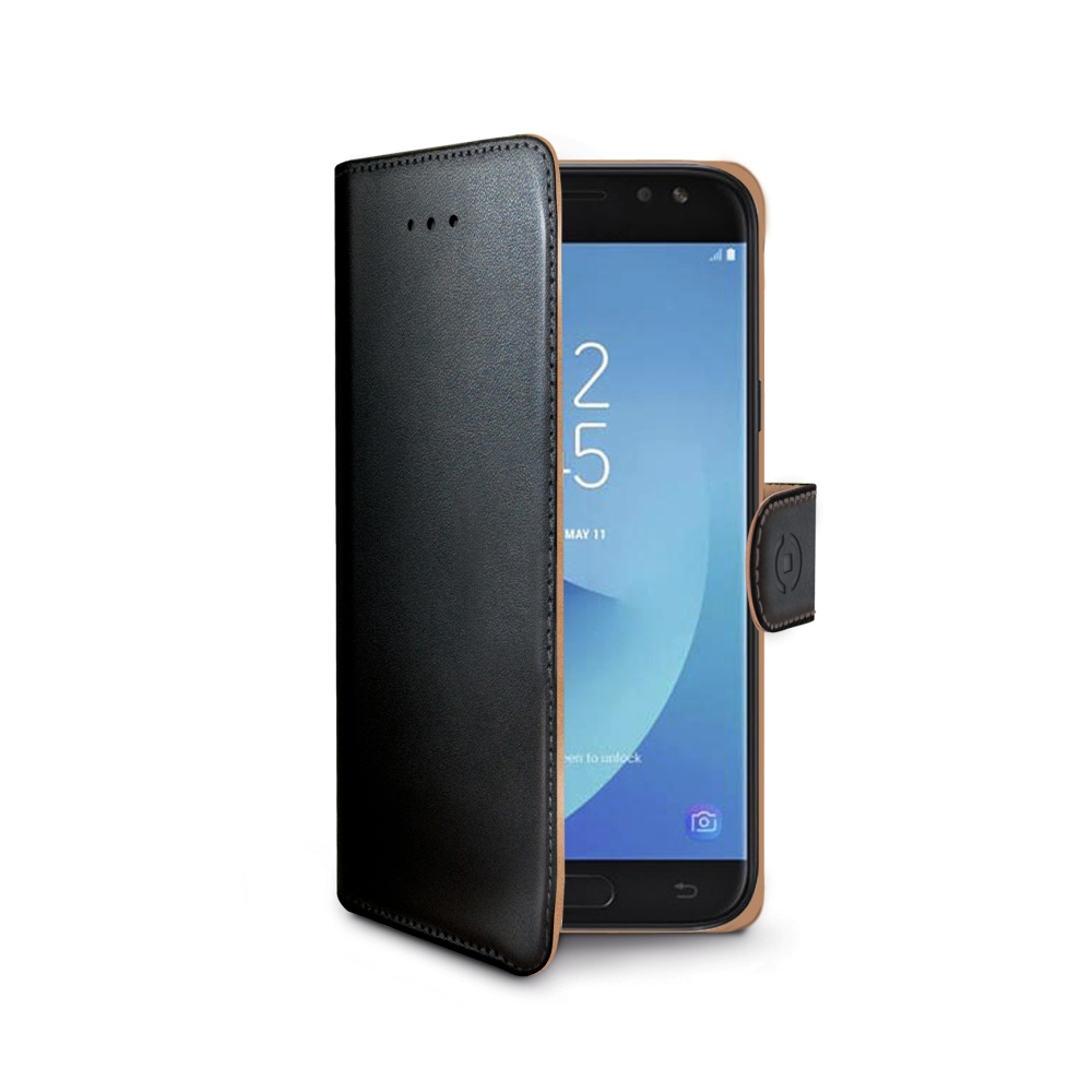 CELLY Wally Púzdro flip na Samsung Galaxy J3 2016 čierne