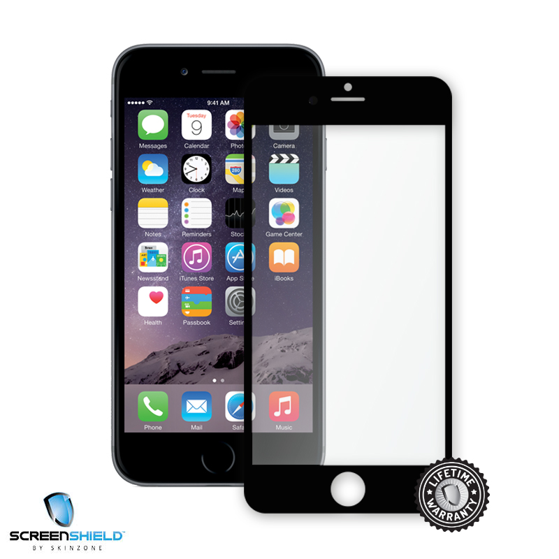 tvrzené sklo pro Apple iPhone 6/6S Screenshield™ černé
