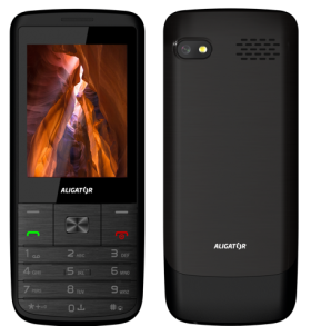 Aligator D920 Senior Dual SIM Black