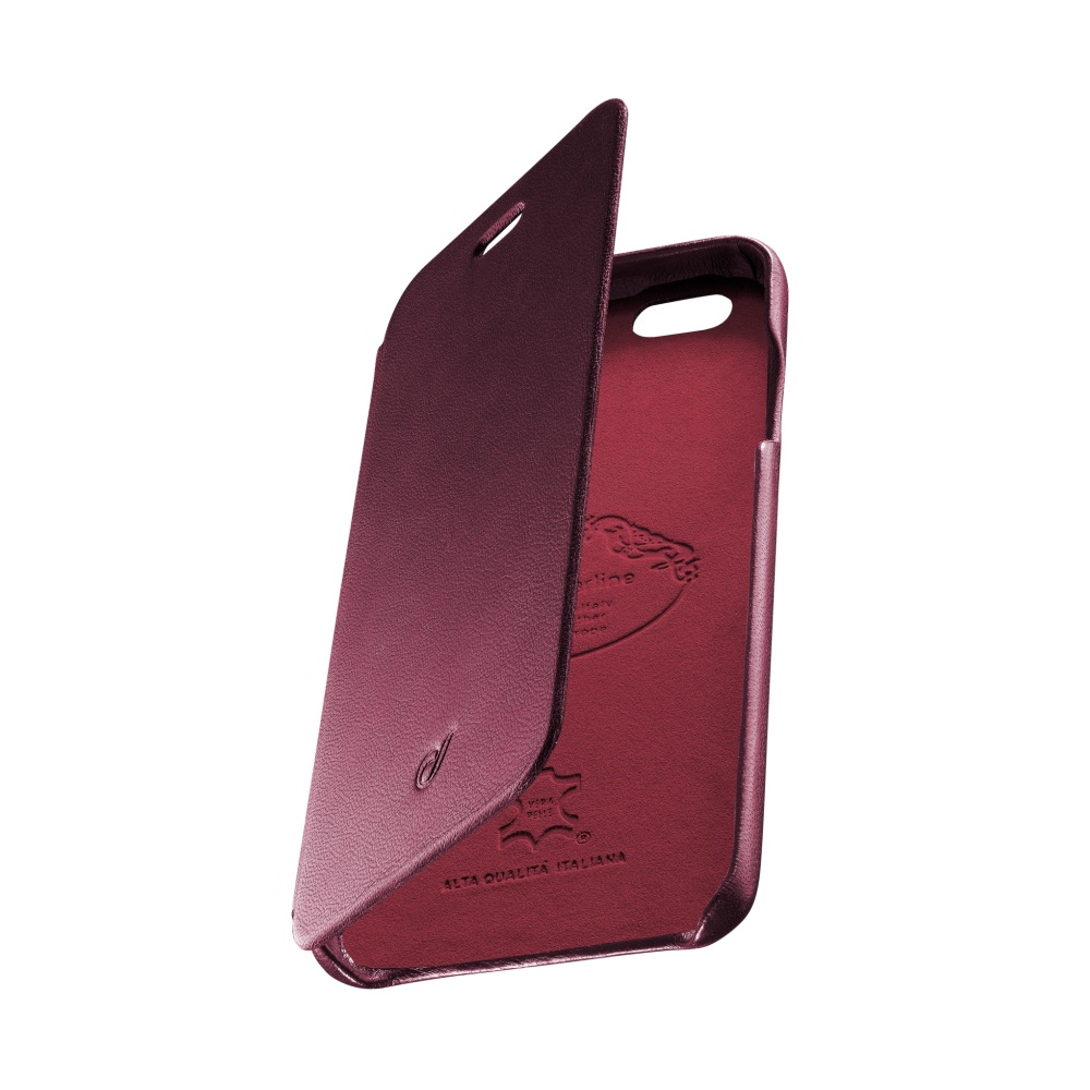 CellularLine SUITE pouzdro flip Apple iPhone 6/6s pravá kůže červené