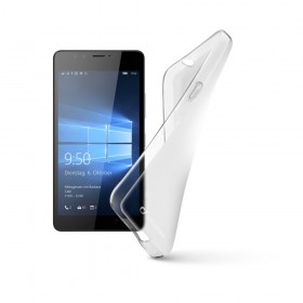 CellularLine SHAPE silikónové puzdro Microsoft Lumia 950 bezfarebné