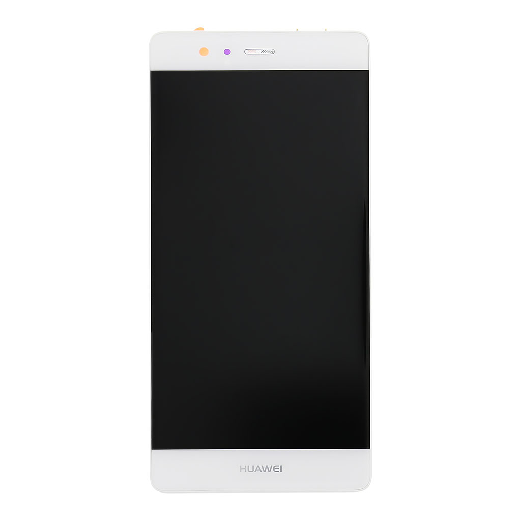 LCD display + dotyk. deska + př. kryt pro Huawei Ascend P9, bílý 