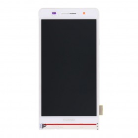 LCD display + dotyk. doska + pr. kryt pre Huawei Ascend P6, biely
