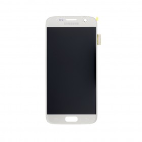 LCD display + dotyk. doska pre Samsung Galaxy S7 (G930), strieborná