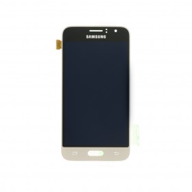 LCD display + dotyk. doska pre Samsung Galaxy J1 (J120) 2016, zlatá