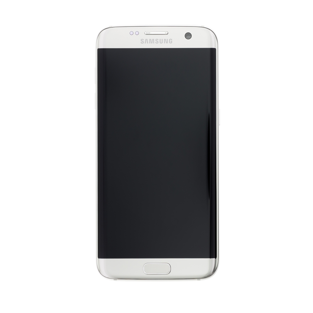 LCD display + dotyk. deska pro Samsung Galaxy S7 Edge (G935), stříbrná