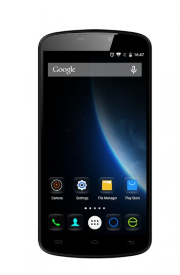 Mobilní telefon Doogee X6 Pro black přední strana
