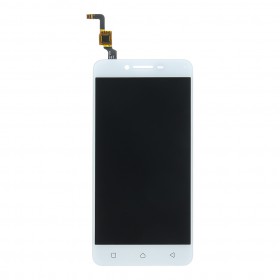 LCD display + dotyková doska pre Lenovo K5, strieborná