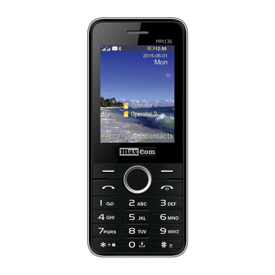 Mobilní telefon Maxcom MM136 Black