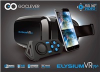GOCLEVER virtuálne okuliare Elysium VR PLUS s BT ovládačom
