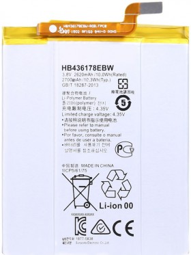 Batérie Huawei HB436178EBW, 2700mAh Li-Ion